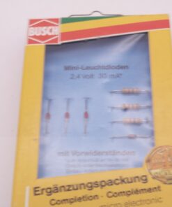 Busch H0 5984 3x Leuchtdioden 2,4 Volt 30 mA in OVP RT4620