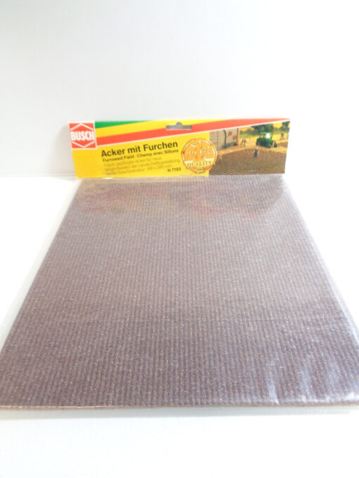 Busch H0 7183 N Acker mit Furchen größe 480x280mm in OVP C943