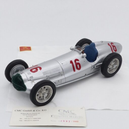 CMC 1:18 Nr.: M-098 Mercedes-Benz W 154 (1938) #16, siehe Bilder o. EX285 – Bild 3