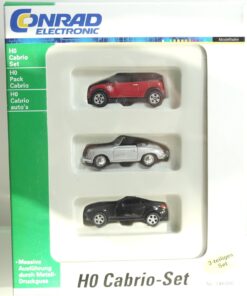 Conrad Electronic 1:87 246380 Cabrio-Set Metall Druckguss in OVP RF3691