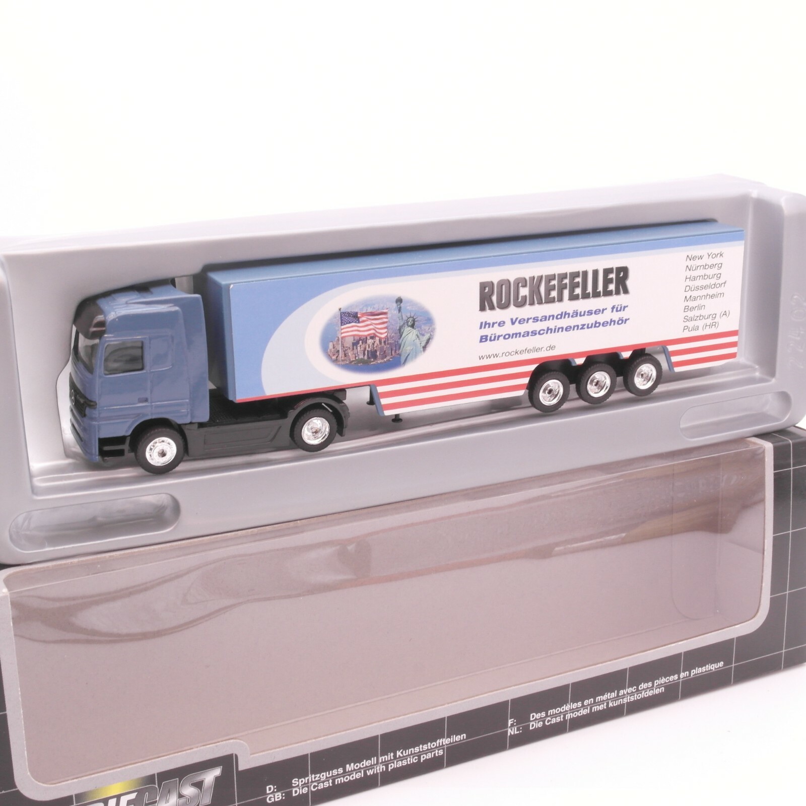 Dickie 1:87 341 5731 MB Sattelzug Rockefeller in OVP RT1563