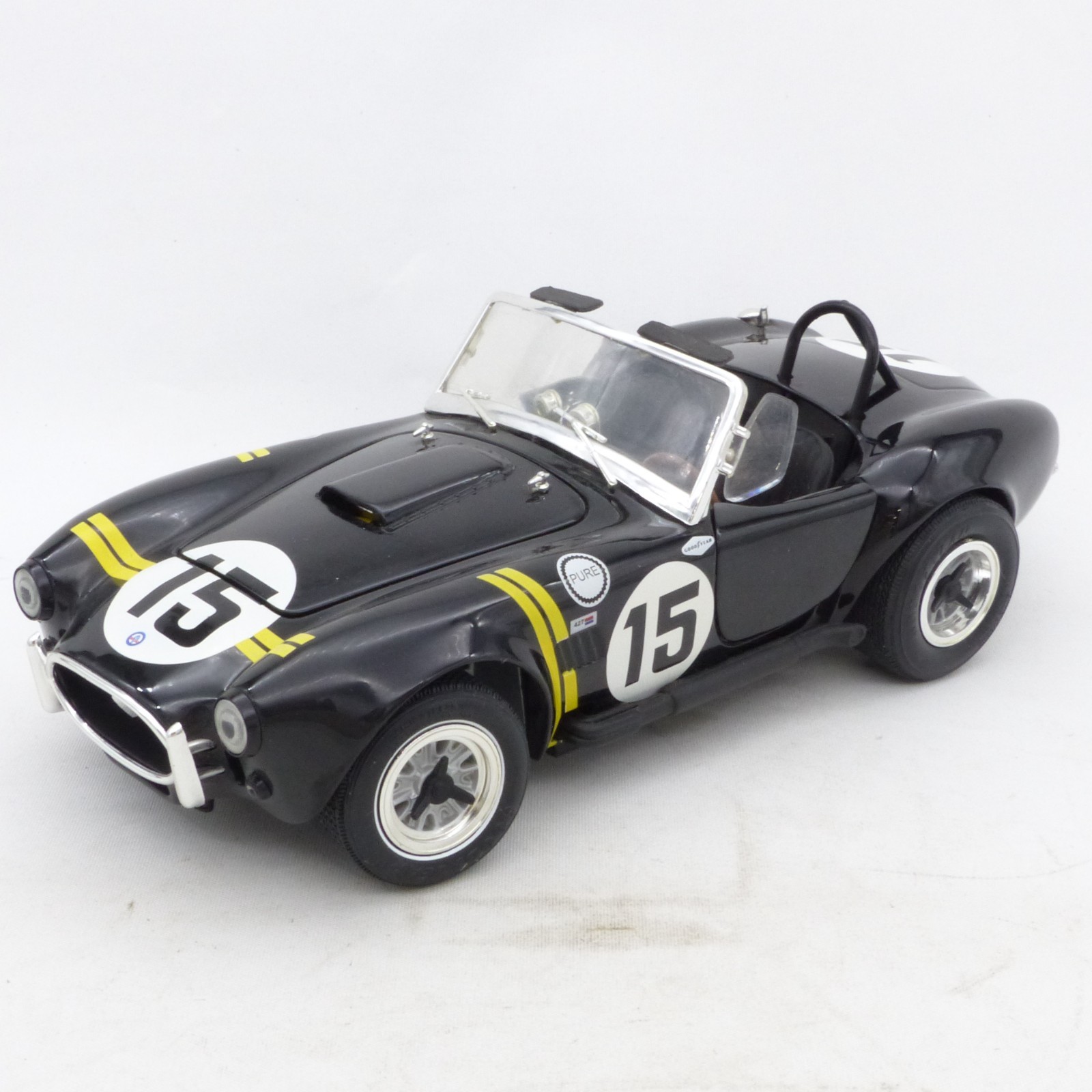ERTL 1:18 Shelby Cobra 427 S/C #15 schwarz in Tüte siehe Bilder o. EX8419 – Bild 3