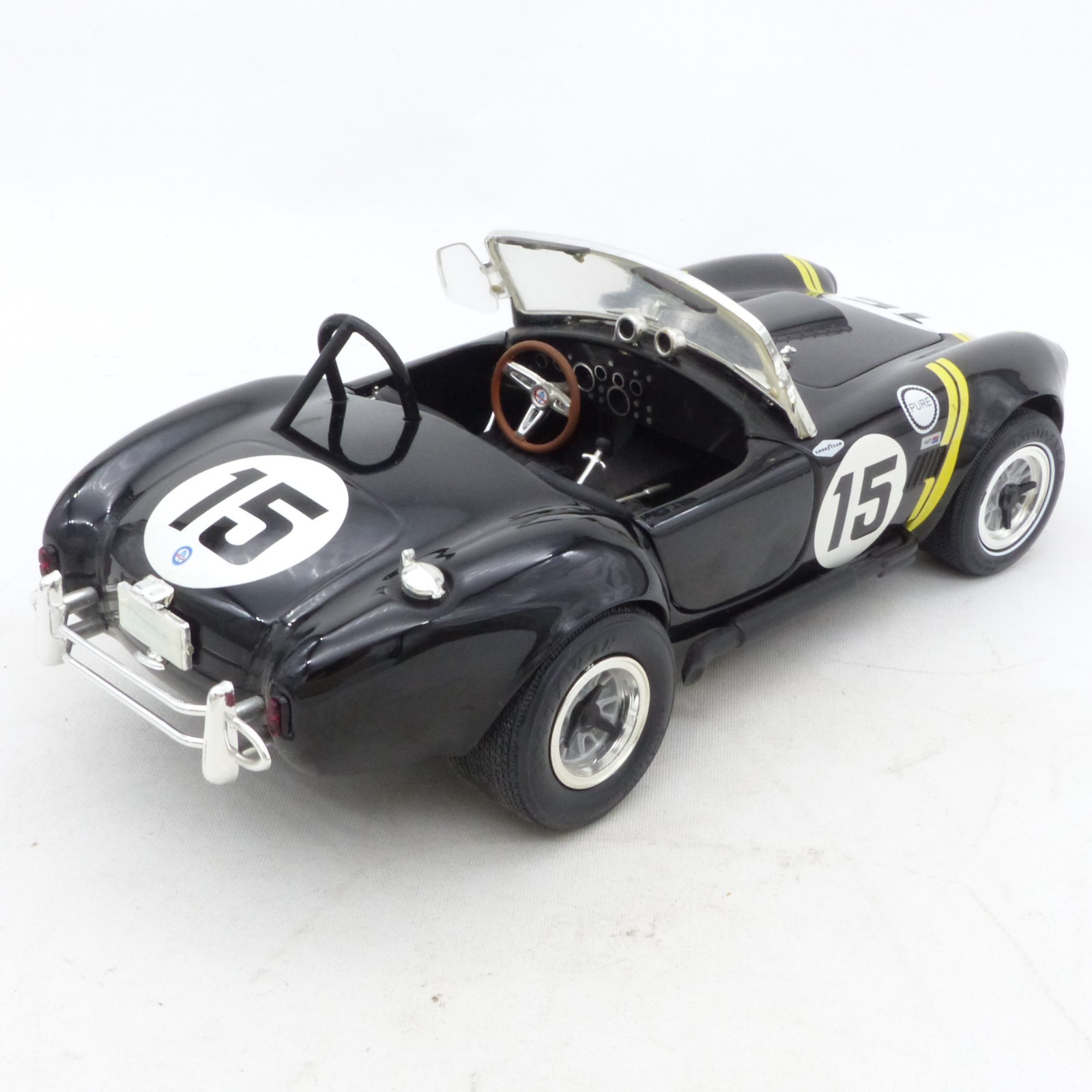 ERTL 1:18 Shelby Cobra 427 S/C #15 schwarz in Tüte siehe Bilder o. EX8419 – Bild 6