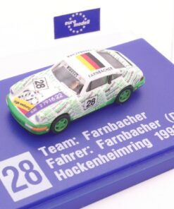 Euromodell 1:87 Nr. 28 Porsche 911 Carrera 2 #28 Farnbacher in PC-Box EZ9225