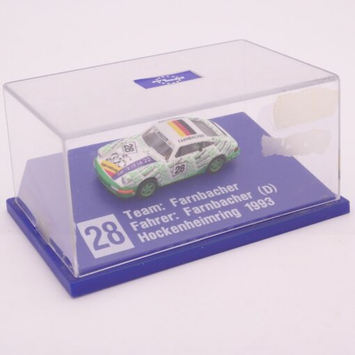 Euromodell 1:87 Nr. 28 Porsche 911 Carrera 2 #28 Farnbacher in PC-Box EZ9225 – Bild 4