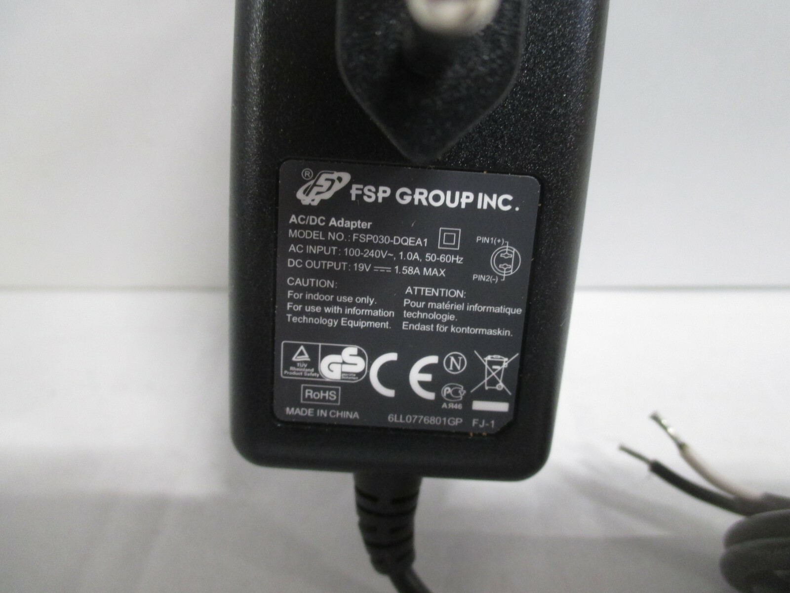 FSP Group INC. AC/DC Adapter/Netzuteil siebe Foto o.OVP WZ918 – Bild 3