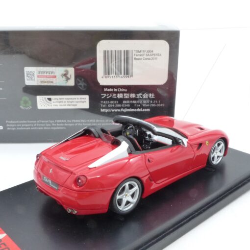 FUJIMI Models 1:43 TSM11FJ004 Ferrari F SA APERTA Rosso Corsa 2011 in OVP EX7725 – Bild 3