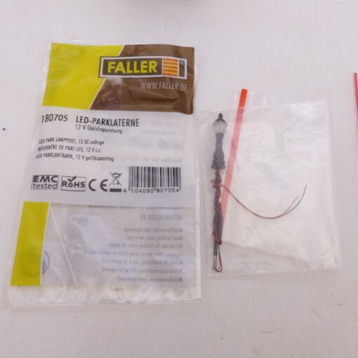 Faller 180705 LED-Parklaterne 12 V Gleichspannung in OVP EB9980 – Bild 4