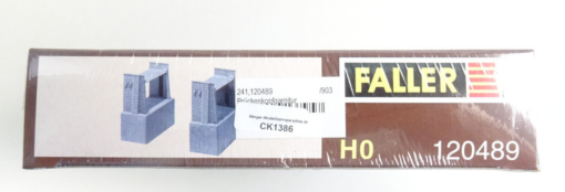 Faller H0 120489 Bausatz Brückenkopfgarnitur ungeöffnet in OVP CK1386 – Bild 4