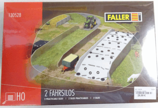 Faller H0 130528 Fahrsilos siehe Foto in OVP CK1377