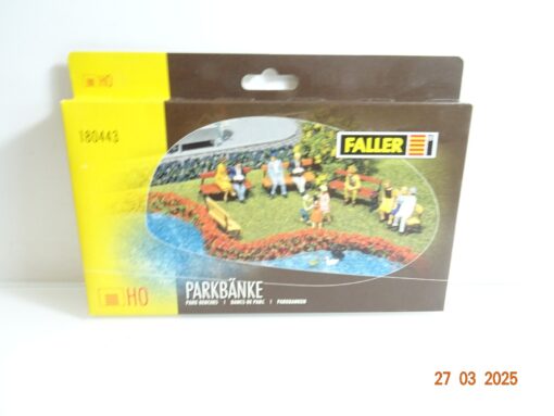 Faller H0 180443 Parkbänke siehe Foto in OVP CK7097