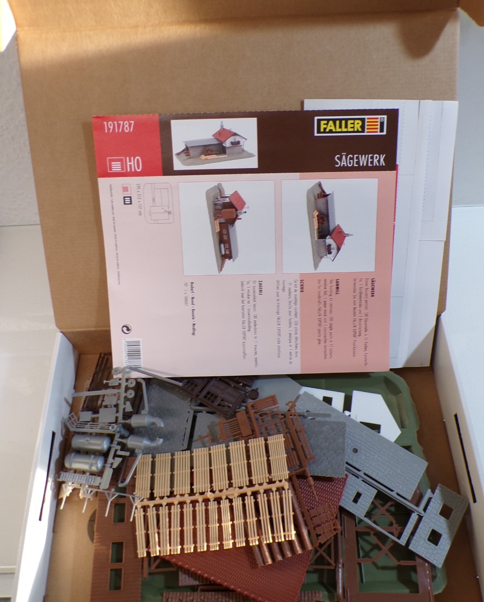 Faller H0 191787 Sägewerk Bausatz in OVP PK3081