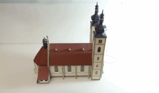 Faller H0 194351 Klosterkirche aus Anlagenrückbau mit Bel. siehe Foto PK1558 o. – Bild 4