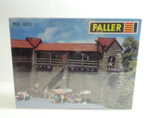 Faller H0 403 Bausatz Altstadt-Wehrtürme neuwertig in OVP QR4093