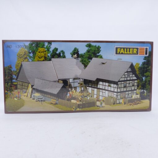 Faller H0 Bausatz 130370 Dreiseit-Hof in ungeöffneter OVP EX7414