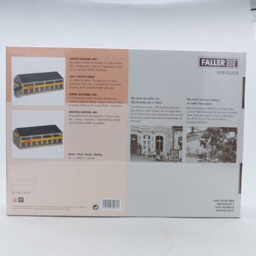 Faller H0 Bausatz 130981 Logistik-Zentrum DHL in ungeöffneter OVP EX5243 – Bild 3