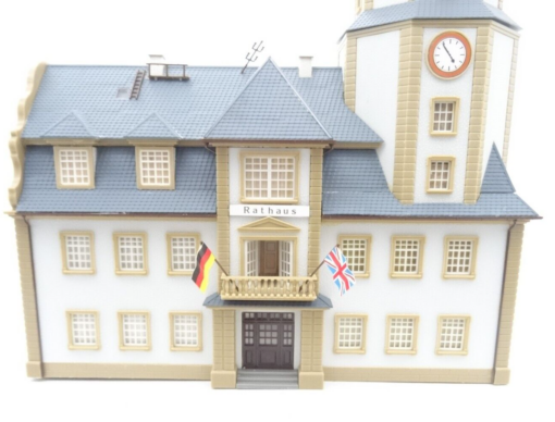 Faller H0 Feuerwache mit Rathaus ungetestet Anlagenrückbau, siehe Bilder RR86 o. – Bild 8