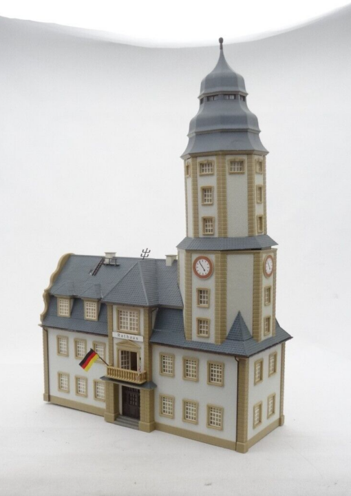Faller H0 Feuerwache mit Rathaus ungetestet Anlagenrückbau, siehe Bilder RR86 o. – Bild 9