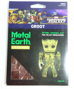 Fascinations Metal Earth Legends Bausatz 3 D Figur Groot in OVP AR8187