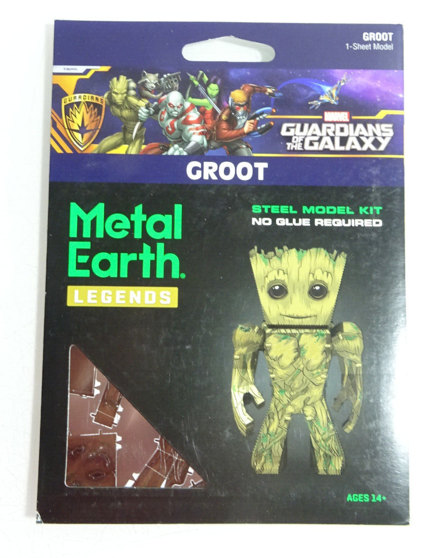 Fascinations Metal Earth Legends Bausatz 3 D Figur Groot in OVP AR8187