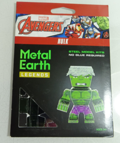 Fascinations Metall Earth Legends Bausatz 3 D Figur Hulk in OVP AR8189