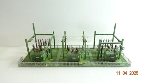 Fertigmodell H0 Umspannungswerk aus Anlagenrückbau siehe Foto CK7472o. – Bild 5