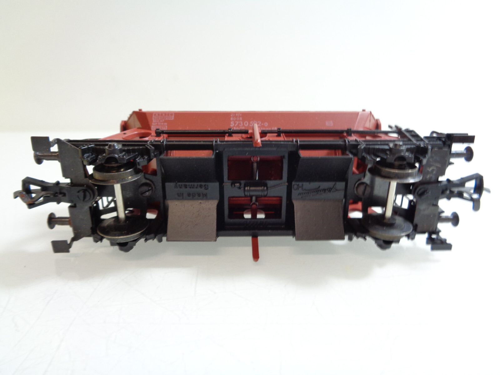 Fleischmann H0 1486 AC Schotterwagen mit Entladehebel der DB in OVP C756 – Bild 5