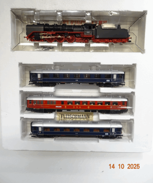 Fleischmann H0 1894 K AC Zugset 4tlg. F-Zug Gambrinus DB limitiert in OVP JL3619