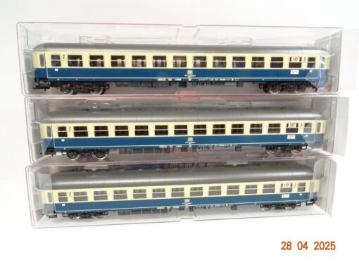 Fleischmann H0 481807 IC-Wagen Set 3tlg. Riemenschneider der DB in OVP JL309