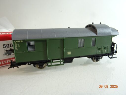 Fleischmann H0 5005 01 K Packwagen der DB in OVP RR3490 – Bild 3