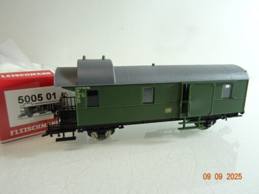 Fleischmann H0 5005 01 K Packwagen der DB in OVP RR3490