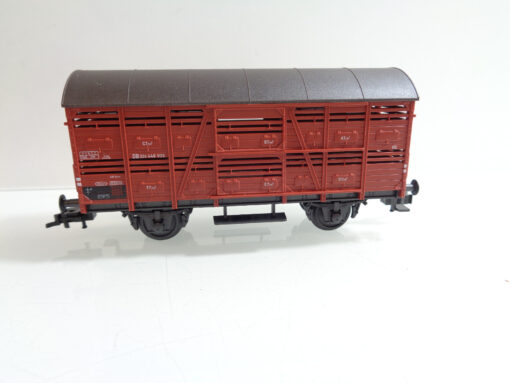 Fleischmann H0 5029 AC Verschlag/Viehwagen der DB in OVP AR5745 – Bild 3