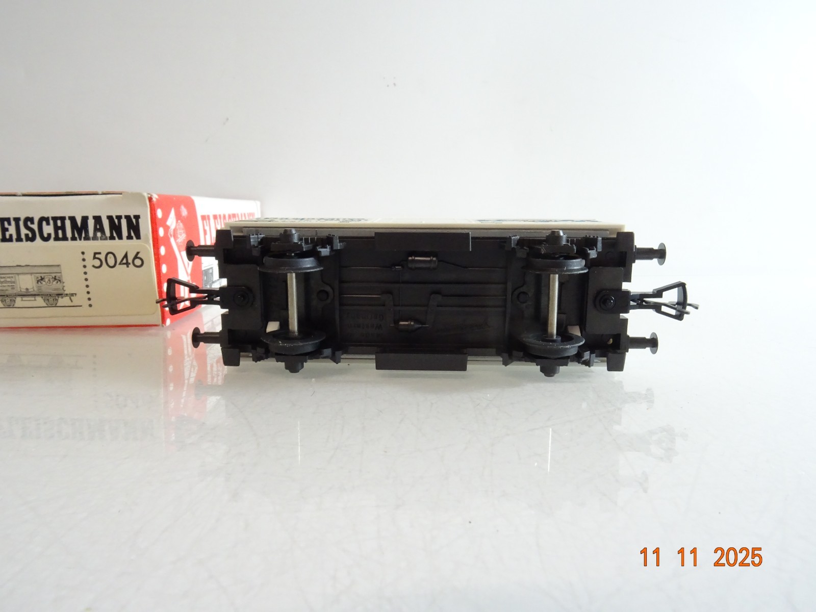 Fleischmann H0 5046 Kühlwagen Reichelbräu der DB in OVP BH1061 – Bild 4