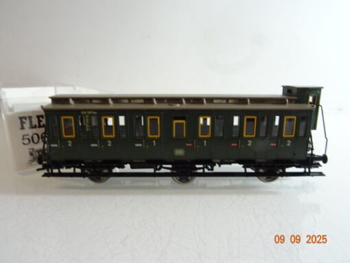 Fleischmann H0 5065 K Abteilwagen 1/2. Klasse der DRG in OVP RR3458 – Bild 3