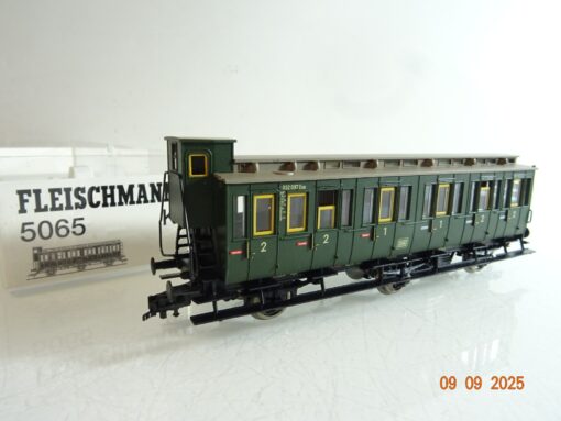 Fleischmann H0 5065 K Abteilwagen 1/2. Klasse der DRG in OVP RR3458