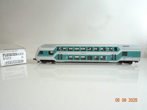 Fleischmann H0 5123 K Doppelstocksteuerwagen der DB in OVP BH172