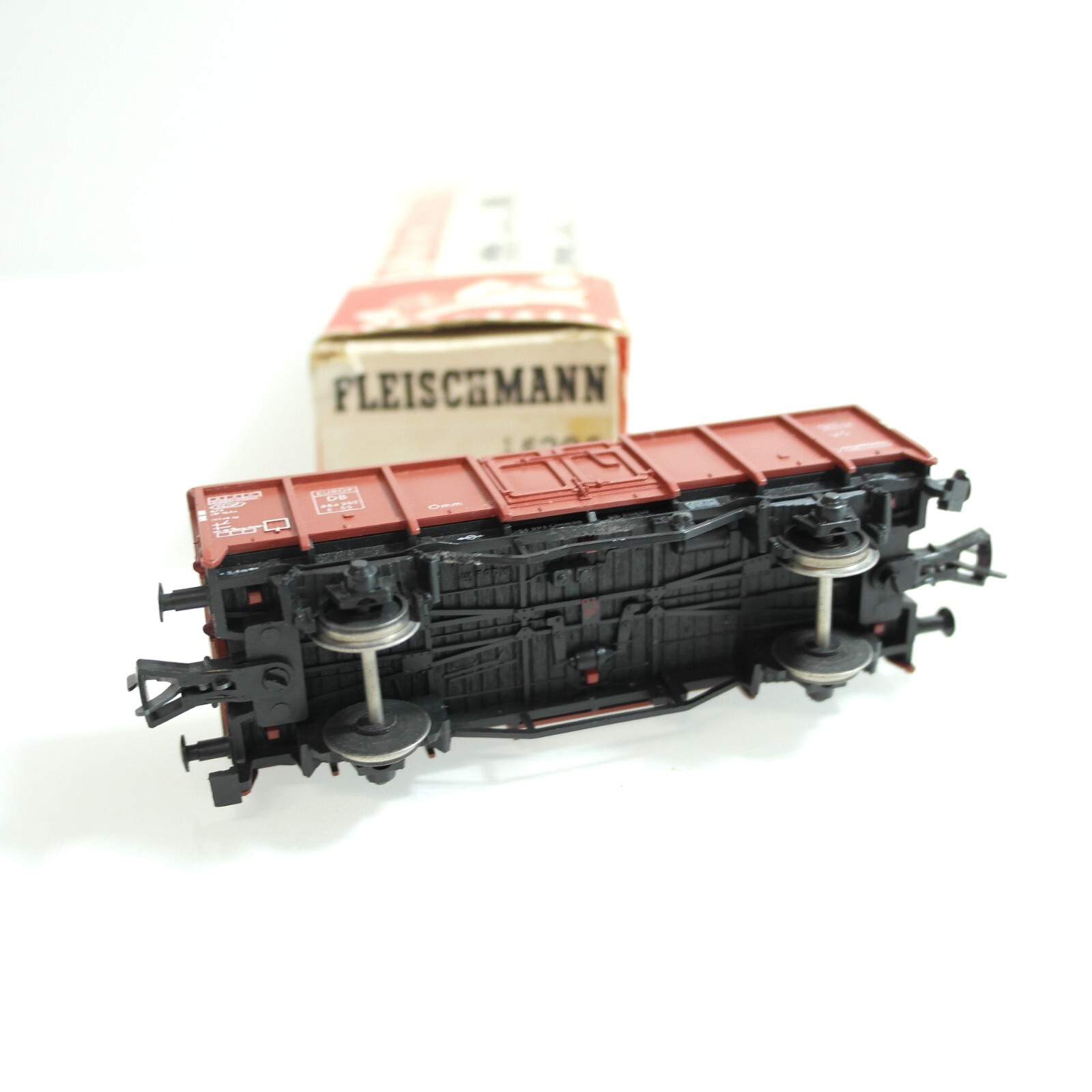 Fleischmann H0 5205 Hochbordwagen der DB in OVP RG702 – Bild 3