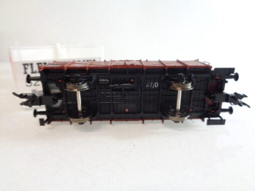 Fleischmann H0 5210 K Hochbordwagen mit Bremserhaus der DR in OVP RR4262 – Bild 4