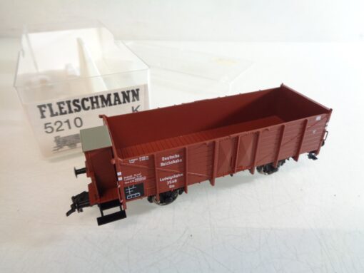 Fleischmann H0 5210 K Hochbordwagen mit Bremserhaus der DR in OVP RR4262