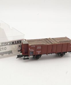 Fleischmann H0 5210 K offener Güterwagen mit Ladung der DR in OVP RR1204