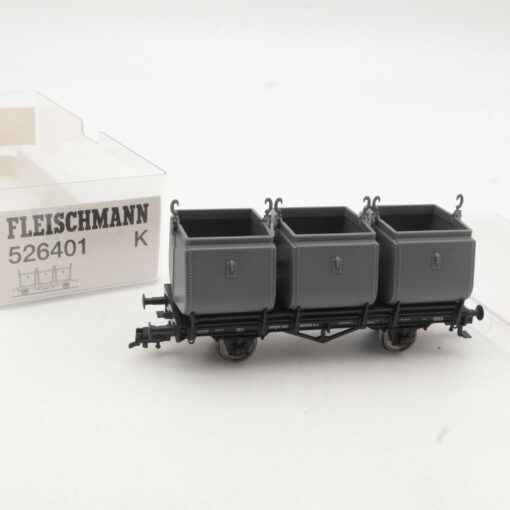 Fleischmann H0 526401 K Kohlekübelwagen Hibernia A.G. in OVP RR1218