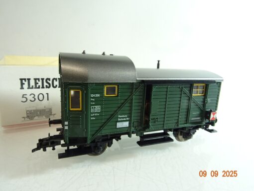 Fleischmann H0 5301 Güterzugbegleitwagen Pwg der DB in OVP RR3453