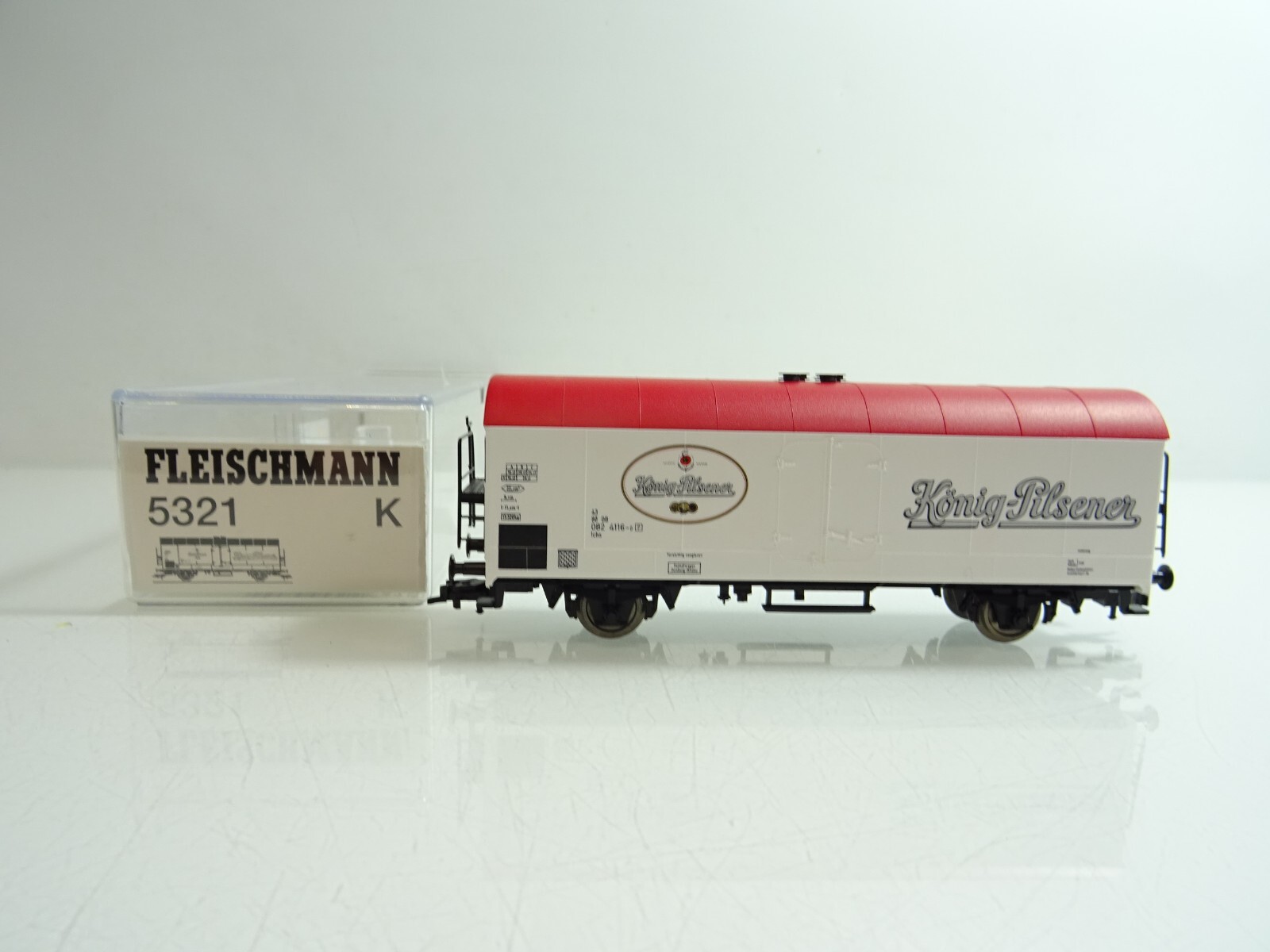 Fleischmann H0 5321 K Kühlwagen König-Pilsener der DB in OVP PR1659 – Bild 3