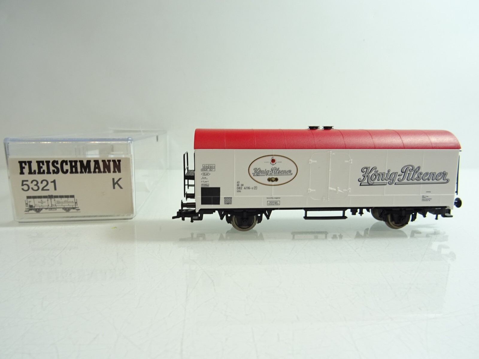 Fleischmann H0 5321 K Kühlwagen König-Pilsener der DB in OVP PR1659
