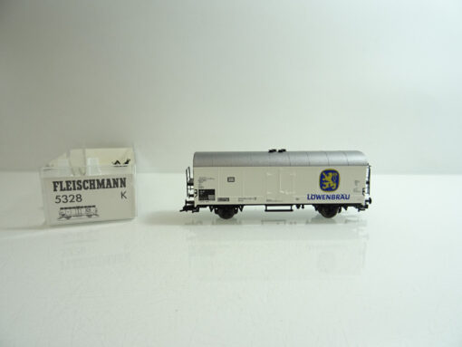 Fleischmann H0 5328 K Bierwagen Löwenbräu der DB Neu in OVP TF783