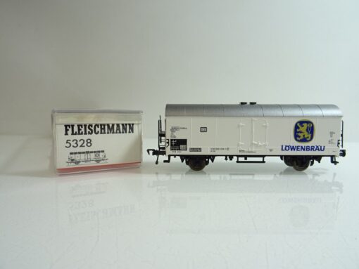 Fleischmann H0 5328 Kühlwagen "Löwenbräu" der DB in OVP PR460 – Bild 3