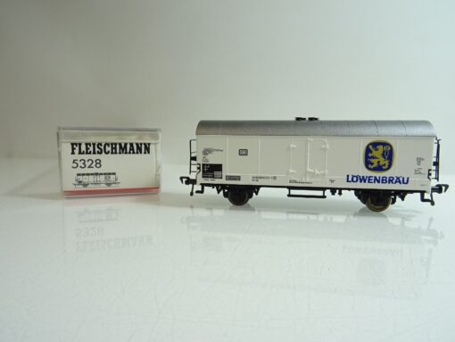 Fleischmann H0 5328 Kühlwagen "Löwenbräu" der DB in OVP PR460