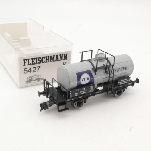 Fleischmann H0 5427 K Kesselwagen Vita Kraftfutter der DB in OVP RR1220 – Bild 3