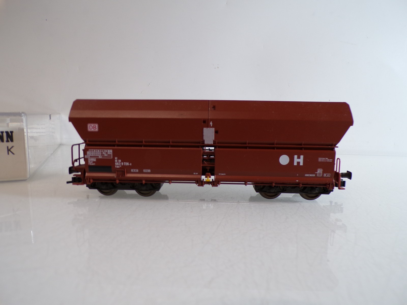 Fleischmann H0 5521 Selbstentladewagen der DB in OVP BH1637 – Bild 3