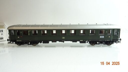 Fleischmann H0 5638 K Personenwagen 2.Kl. mit Schlußlaternen d. DB in OVP PR7153 – Bild 3